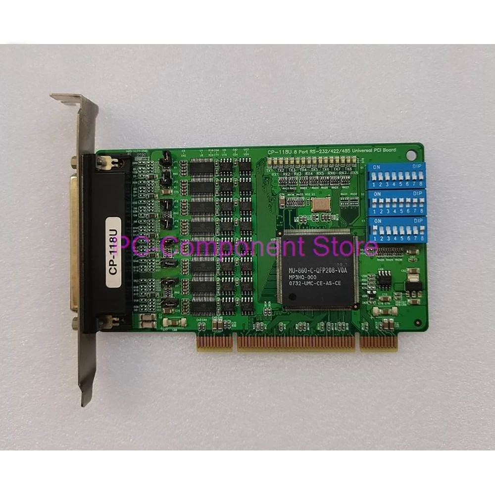 

Stable Performance CP-118U PCI Industrial Multi-serial Card For MOXA RS232/422/485