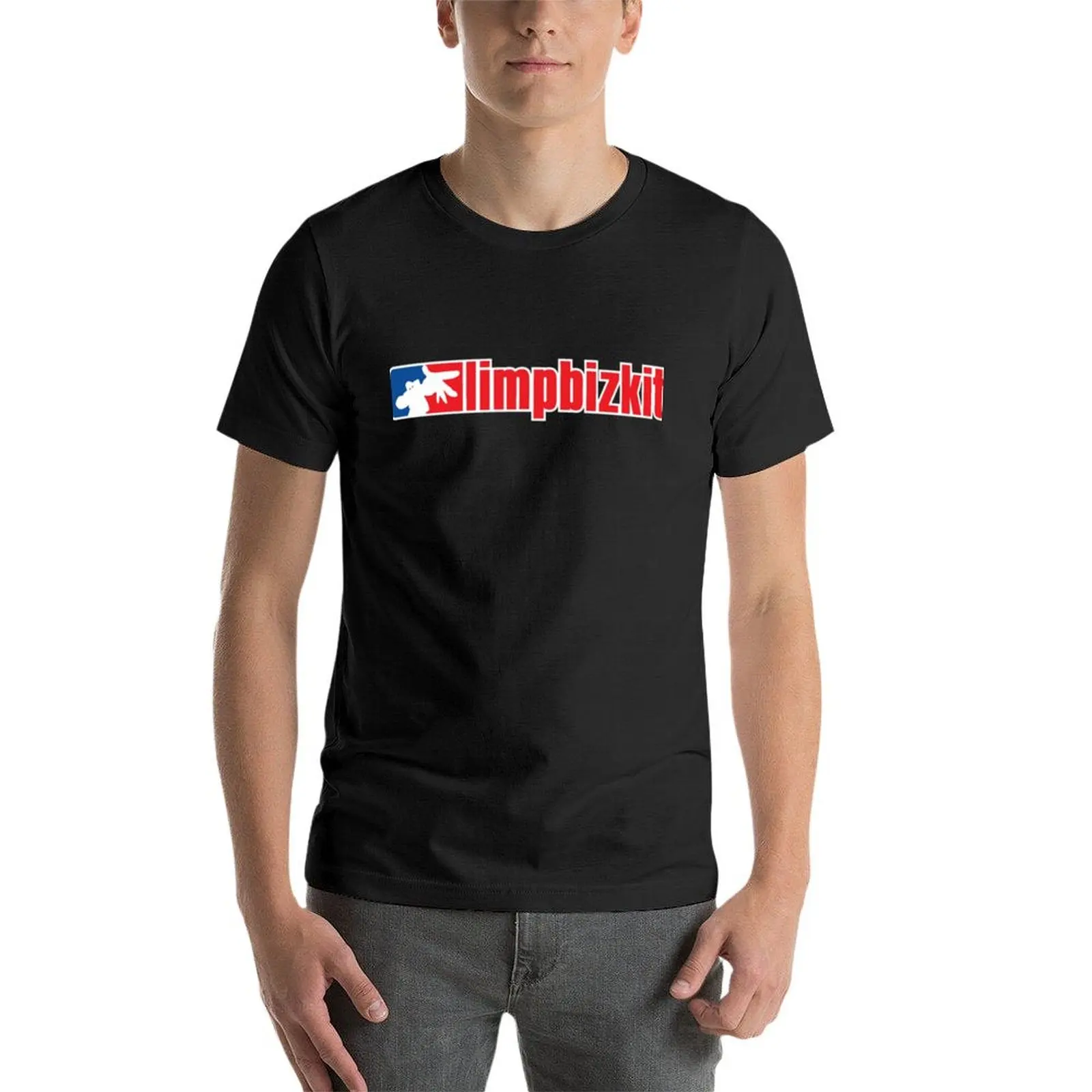 limp bizkit rapcore logo T-Shirt for a boy new edition cute clothes animal prinfor boys T-shirts for men cotton