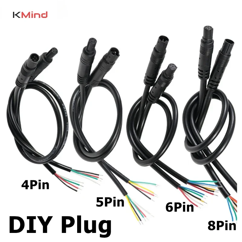 Car Rear View / Reverse Camera Car Recorder Cable Car DVR Extension Cable Ambient Light Drag Multi Male and Female Power Cord