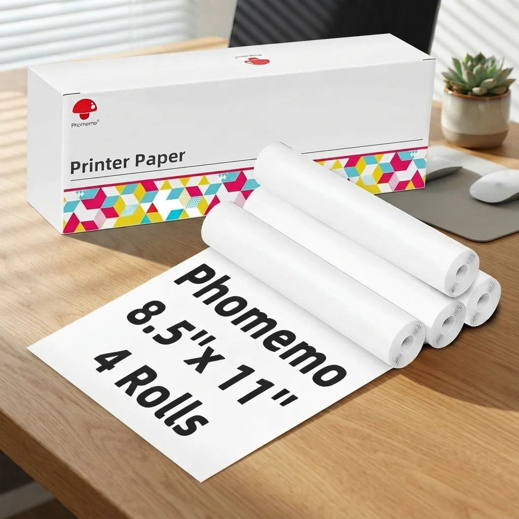 Phomemo Thermal Printer Paper 8.5