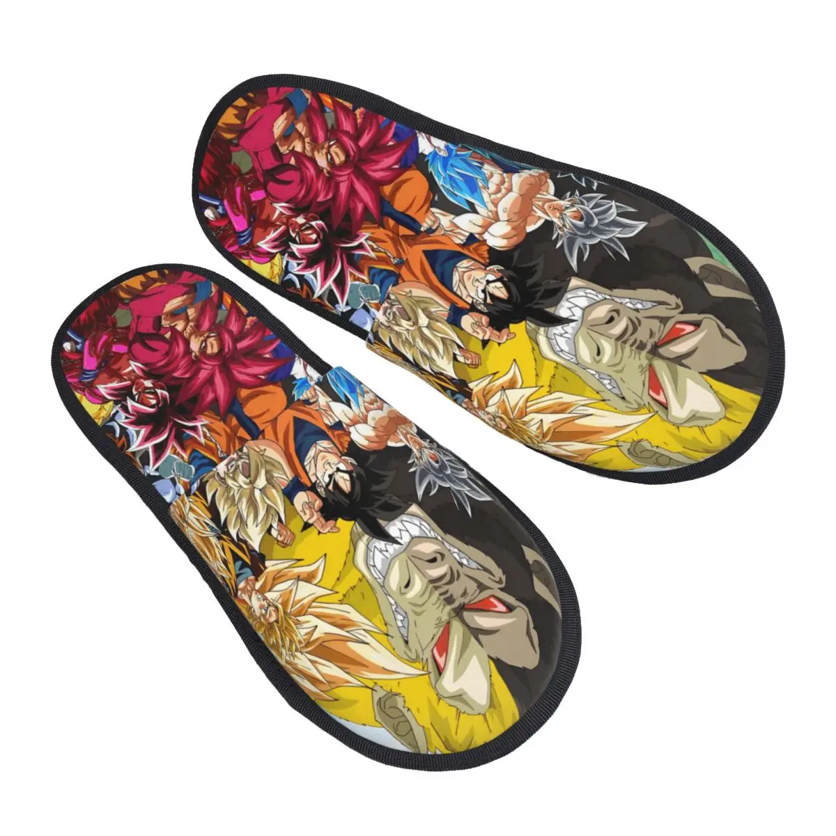 Zapatillas de espuma viscoelástica de desgaste cómodas de Manga de dibujos animados de Vegeta calientes personalizadas zapatos de casa Ultra Spa para mujer