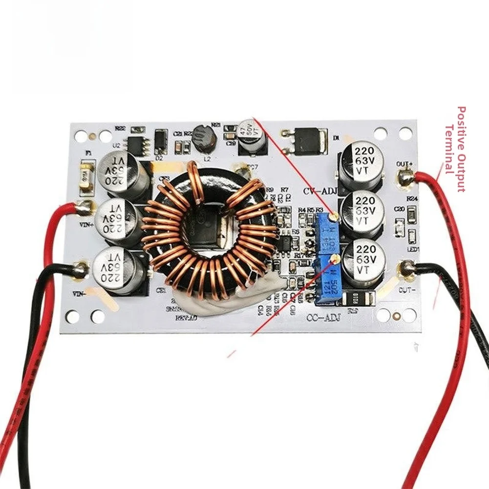 600W Boost Converter Module Adjustable Voltage Current LED Driver Boost Power Supply Module Conversion Tools Accessories