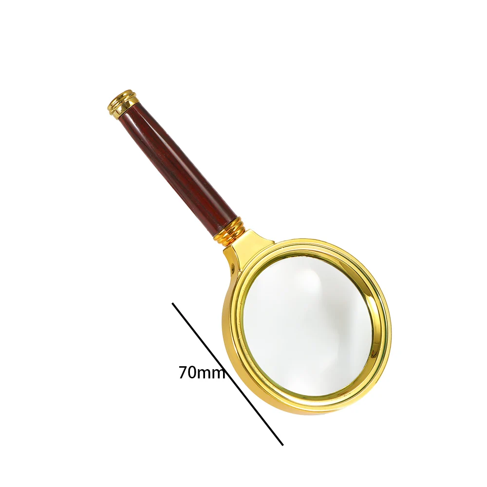 10X Easy To Use Science Tool Loupe Jewelry Reading Book Magnifying Glass Reading Newspaper Loupe Magnifier