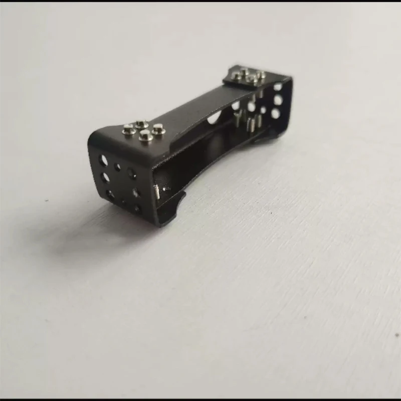 RC-Truck Metallrahmen-Heckträger mit Anhängerkupplung für 1/14 Tamiya SCANIA 770S R620 VOLVO MAN TGX LESU Auto – Detail 7