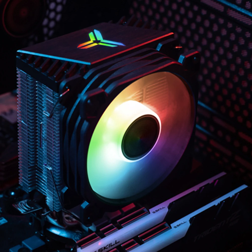 جونسبو ARGB وحدة المعالجة المركزية جهاز كمبيوتر شخصي مروحة تبريد FR-925 92 مللي متر 3Pin كمبيوتر مكتبي المبرد التبريد Slient مروحة المبرد