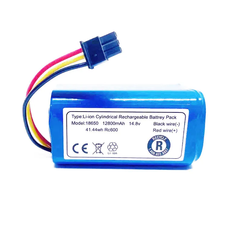 For Qihoo 360 S5 S7 T90 14.8v 4800mah Robot Vacuum Cleaner Battery Pack  Robotic Vacuum Cleaner Replacement Batteries.