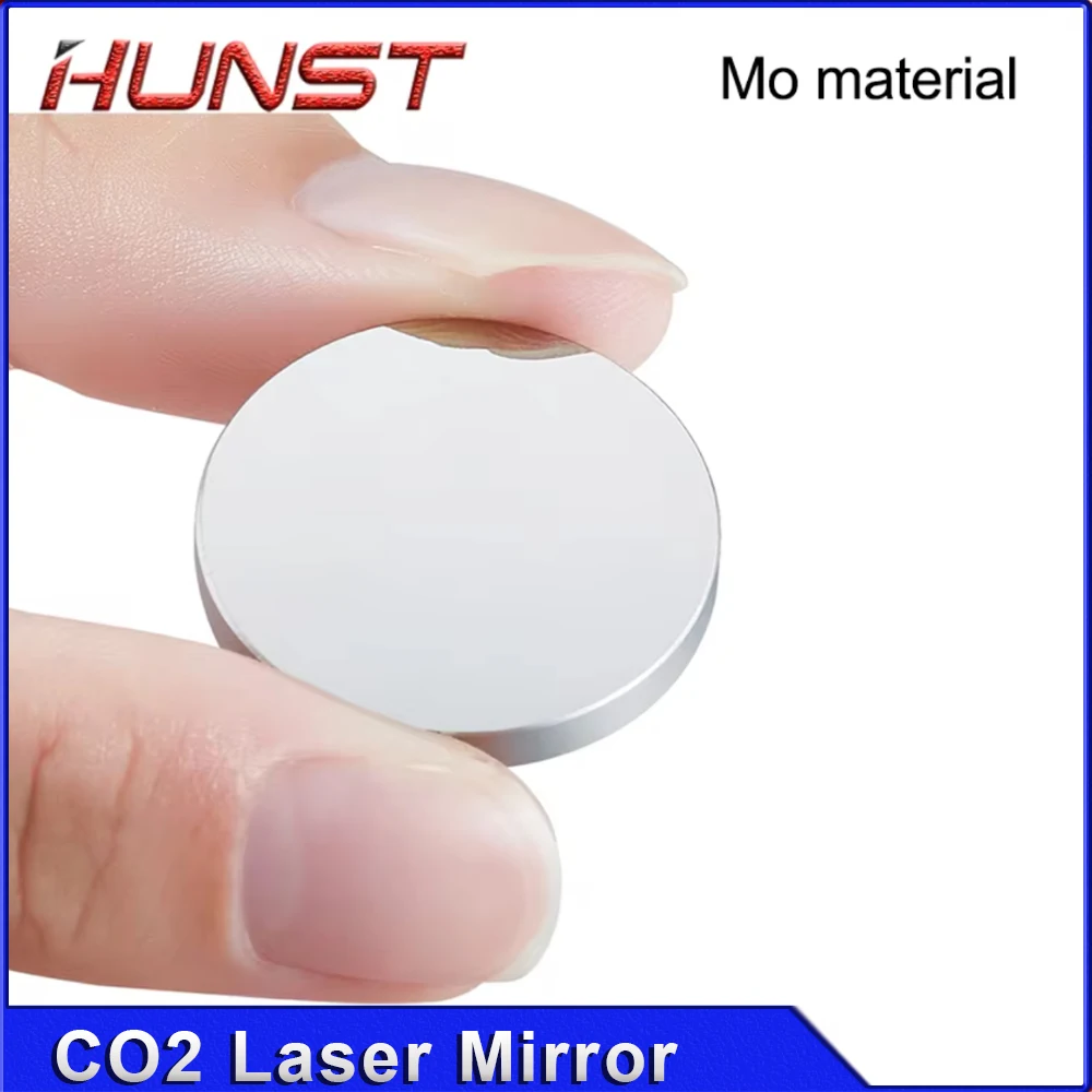 HUNST-Laser Reflective Molibdênio Lente, Gravação e Máquina de Corte, CO2, Espelho Mo, Diâmetro 20mm, 25mm, 30mm, 3 peças por lote