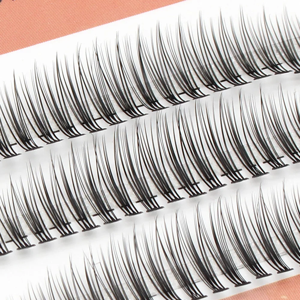 Premium Mix  Faux Eyelash Extension  Natural Russian Volume False  Professional Eyelashes Makeup Faux Fake Lashes Cilias