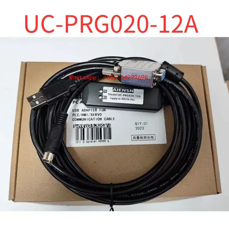 Brand New Applicable to Delta PLC touch screen human-machine programming cable data download cable IFD6601 UC-PRG020-12A