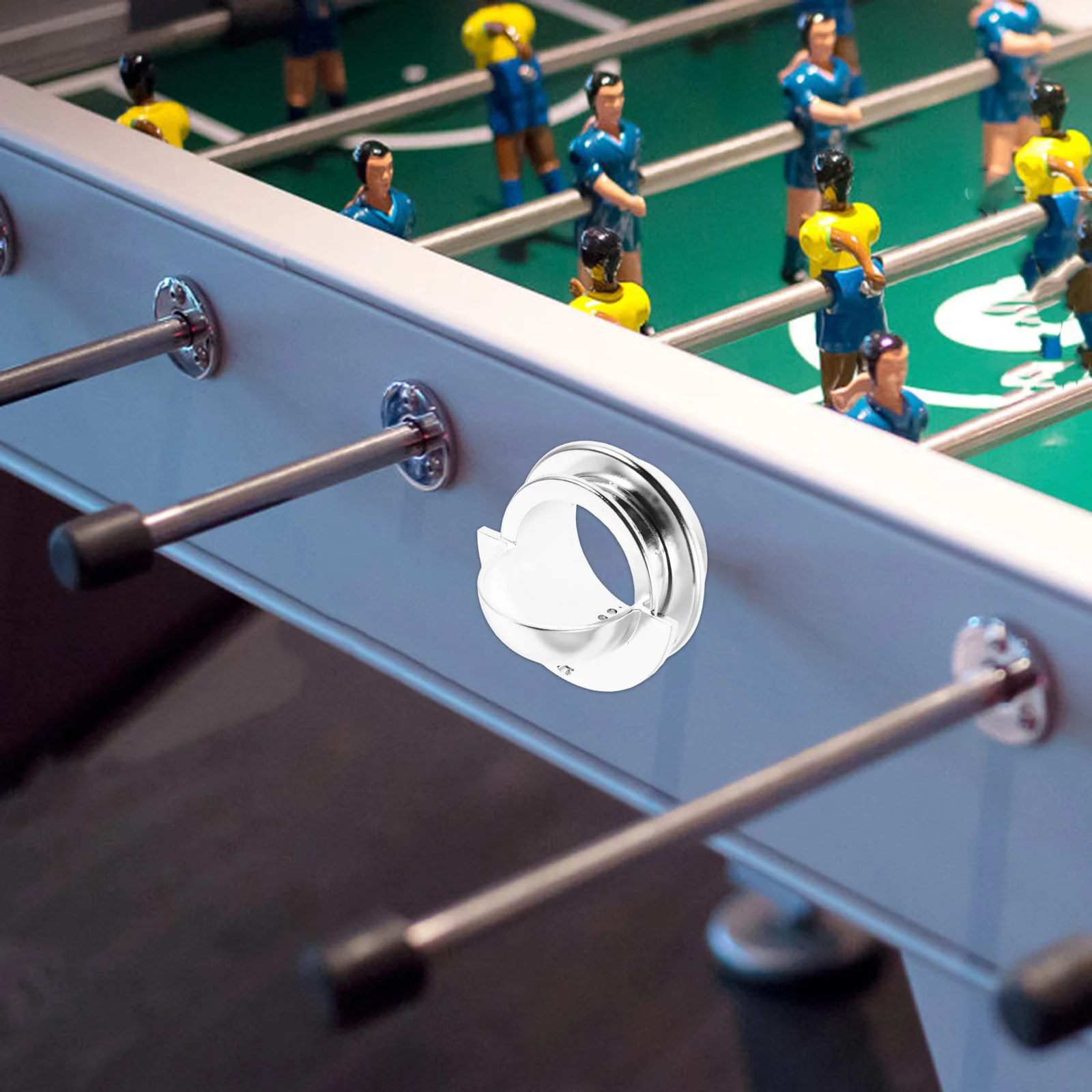 8 قطعة هدف فووسبالل إدراج شفة جبل الكرة الماسك كأس ثقب التهديف حلقة الجدول كرة القدم دخول قطعة آلة إصلاح الفضة #2