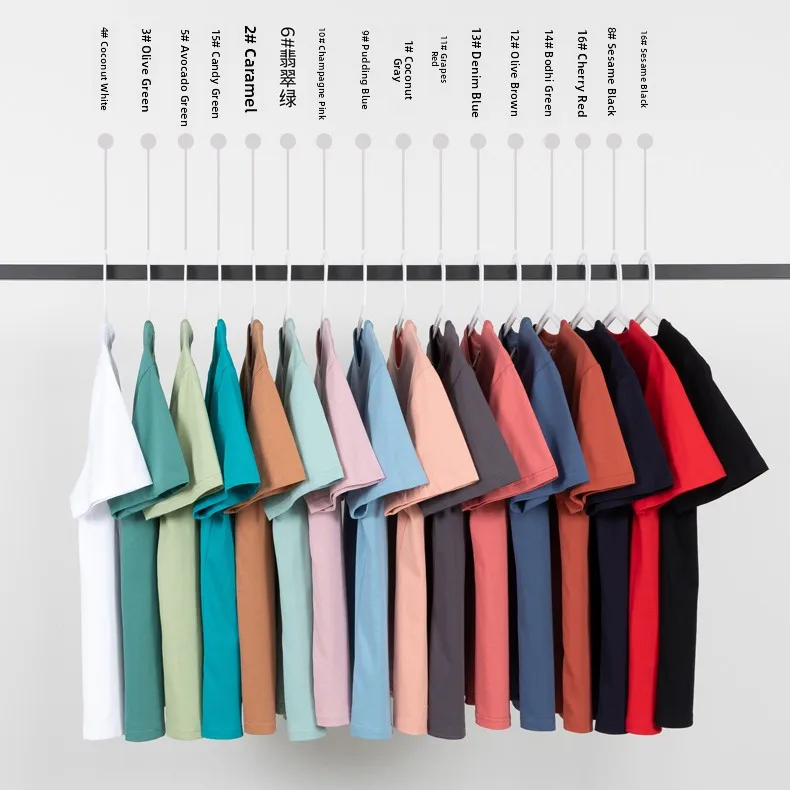 夏綿ラウンドネック半袖 Tシャツ女性のルーズカジュアル無地薄い半袖トップ女性のファッション Tシャツ