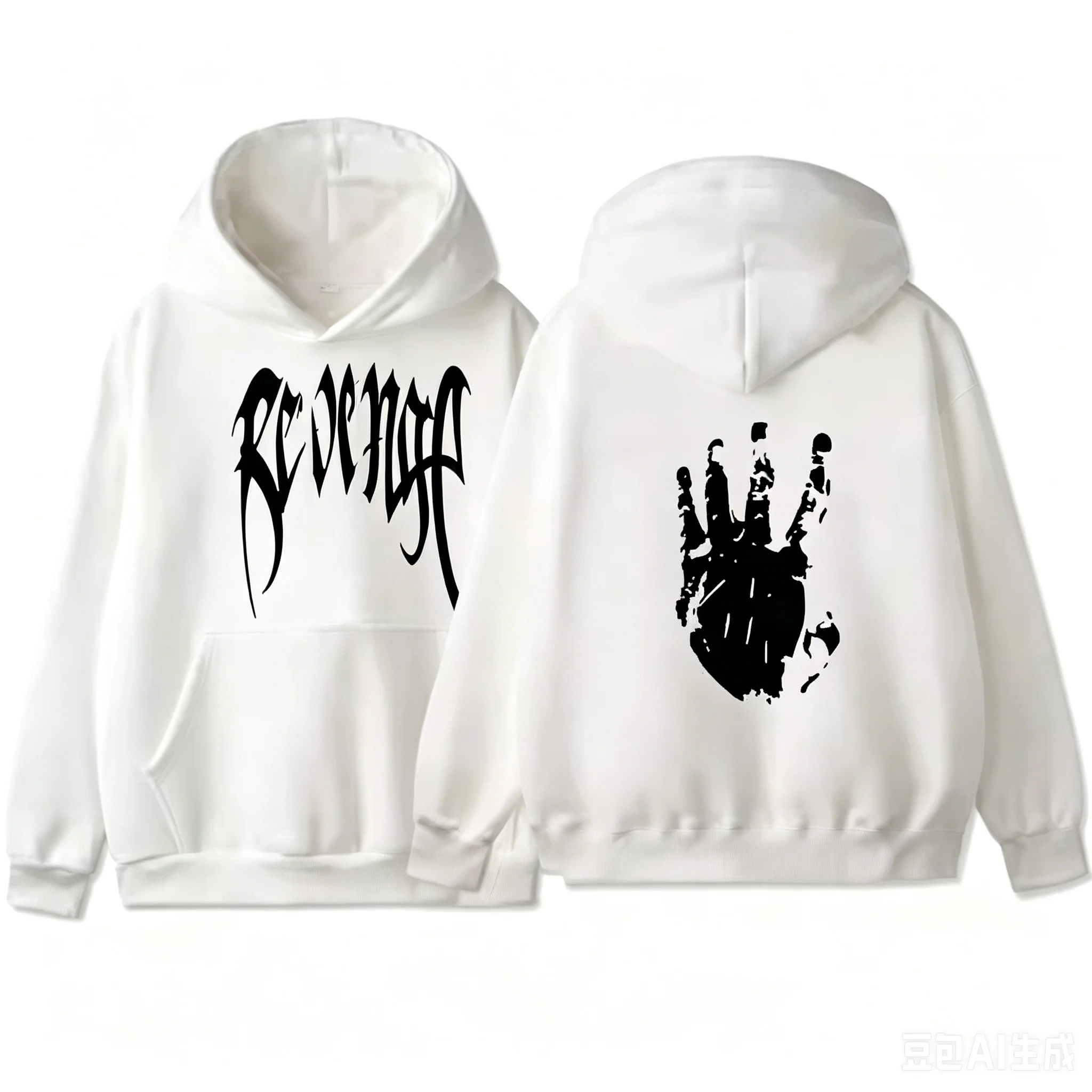 

Unisex hooded sweatshirt, cool hip-hop sweater, horror Carl metal hooded sweatshirt, men's and women's FTP rap xxx Tentacion