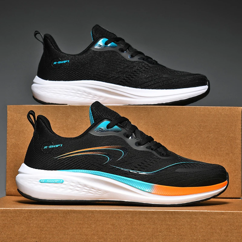 

Men's casual four season sports shoes outdoor thick sole anti slip wear-resistant comfortable breathable running casual sneakers