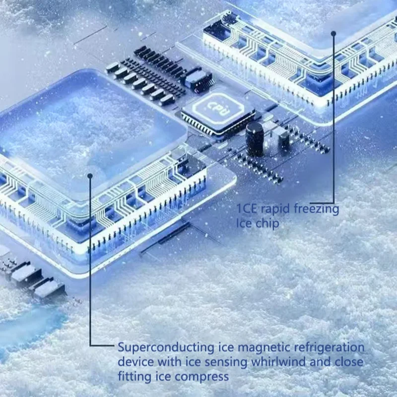 Xiaomi Handheld Highspeed Electric Fan 100 Wind Power Infinitely Adjustable Speed Convenient Turbo Fan 4000mah Chilling Function