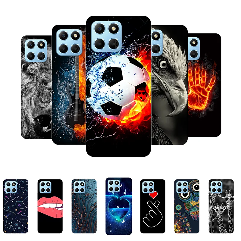 for Honor 70 Lite 5G Case Football Soft Silicone Back Cases for Honor 70 Lite Phone Cover Honor70 Lite etui Funda 70Lite