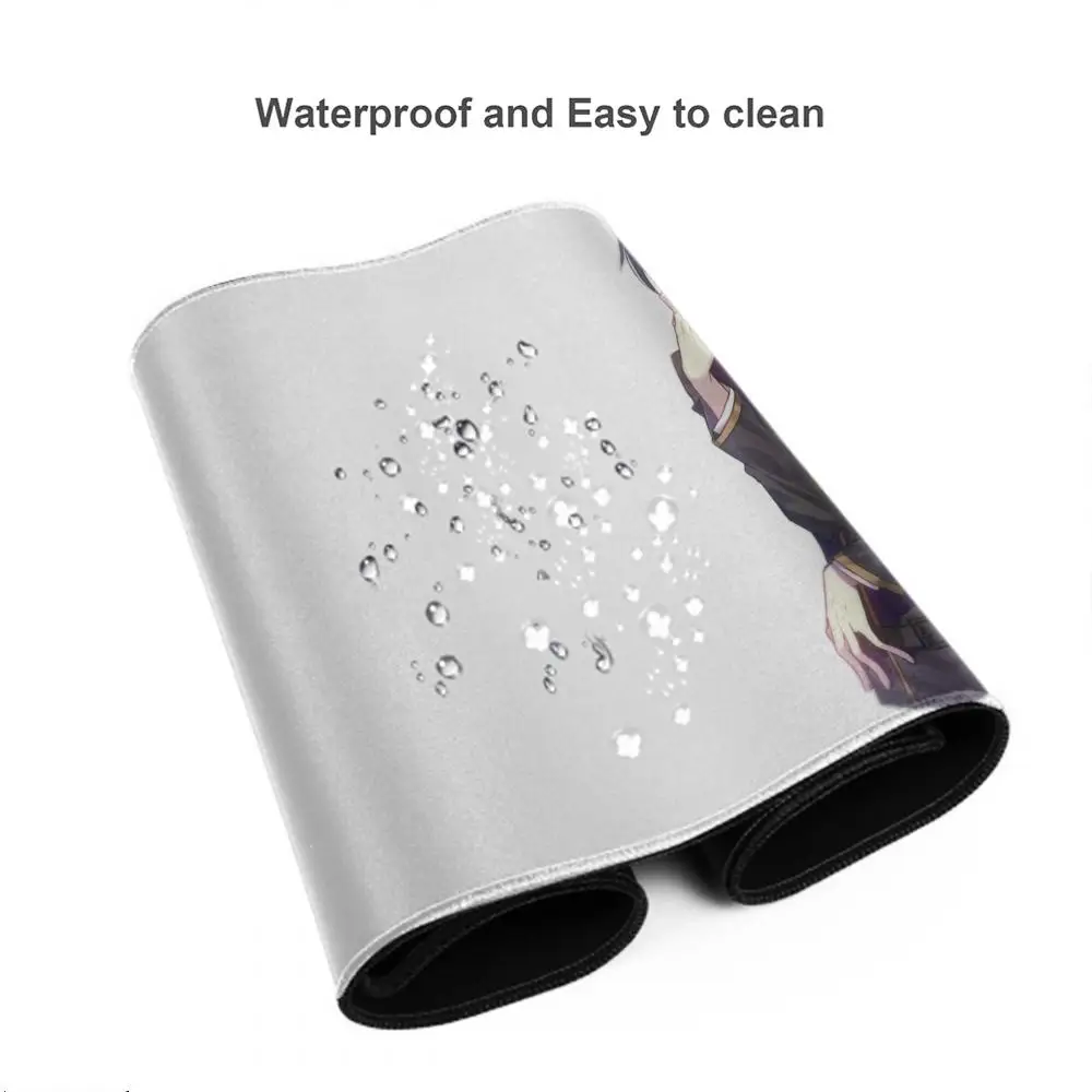 Code Geass Mouse tapis de souris xxl Pad Home Office Large Mouse Pad Gamer Waterproof PU Leather Desk Mat Computer Mousepad Keyb