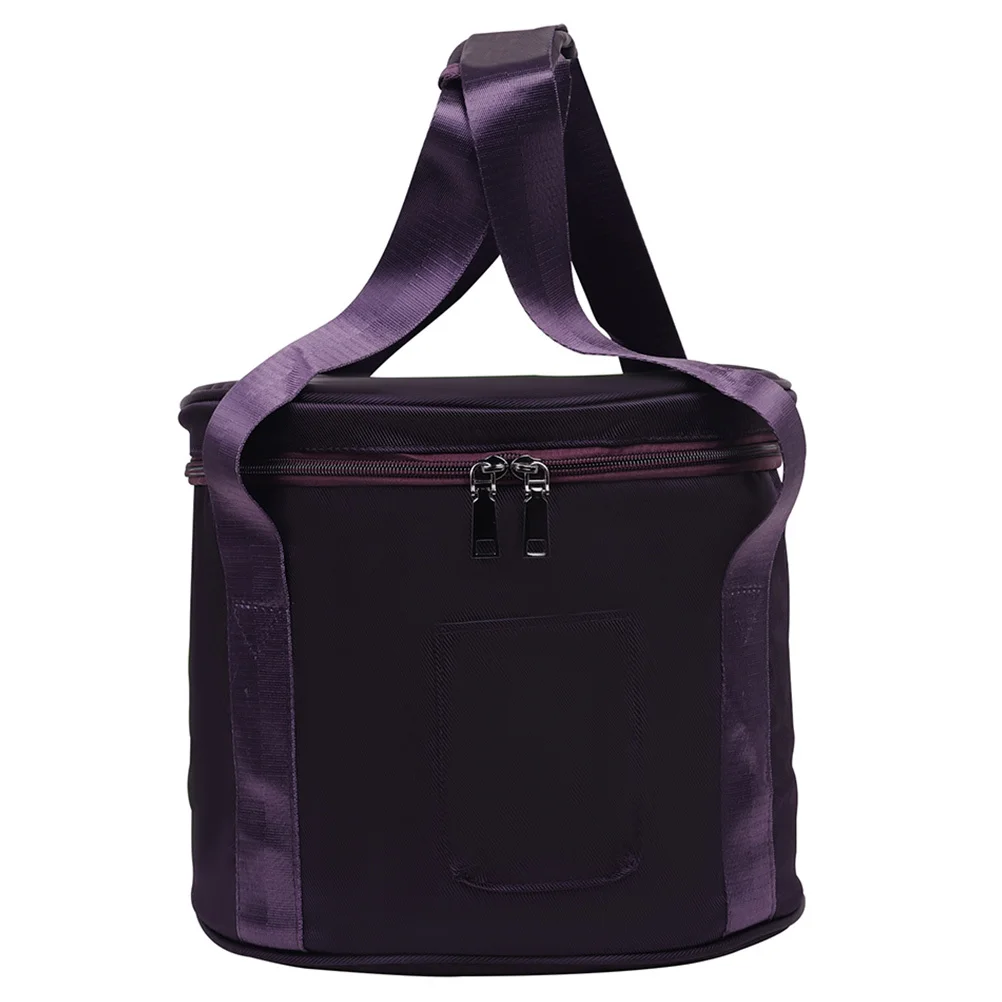 

Singing Bowl Storage Bag Crystal Portable Case with Thickened Liner for Meditation Practice Polyester Cotton Material