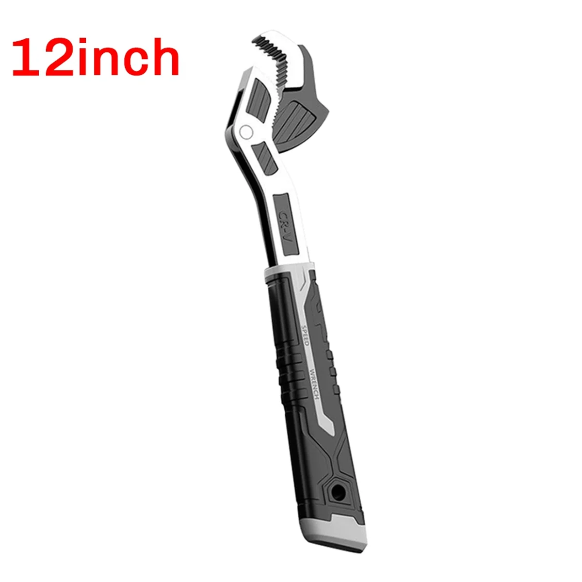 12inch Industrial Self-Locking Precision Wear-Resistant Gear Wrench Multi-Functional Pipe Wrench