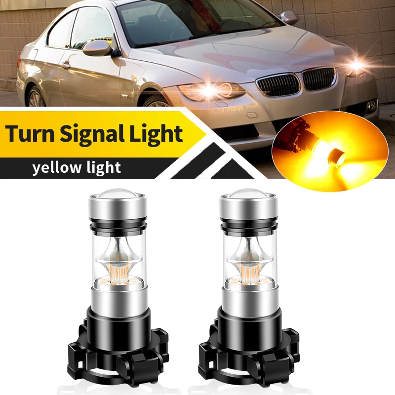 2 шт. для BMW 3-й серии E92 Coupe Pre-LCI 2007 2008 2009-2012 PY24W светодиодные лампы переднего указателя поворота, лампа 5200s 12190 2 шт. для BMW 3-й серии E92 Coupe Pre-LCI 2007 2008 2009-2012 PY24W светодиодные лампы переднего указателя поворота, лампа 5200s 12190