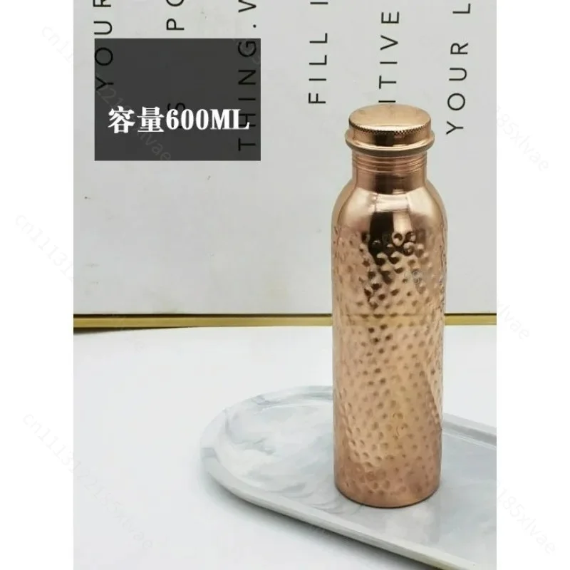 Leakproof‑Traditional‑Metal‑Canteen‑Pure‑Copper‑Handmade‑Water‑Bottle‑For‑Daily‑Yoga‑Outdoor‑Sports‑Outdoor‑Lifestyle‑Spare
