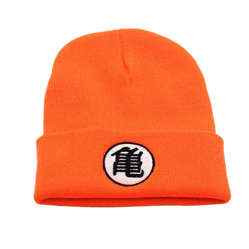 New Dragon Ball Son Goku Kame Sennin Vegeta creative cartoon knitted hat handsome boy winter windproof warm ear protection hat view 6