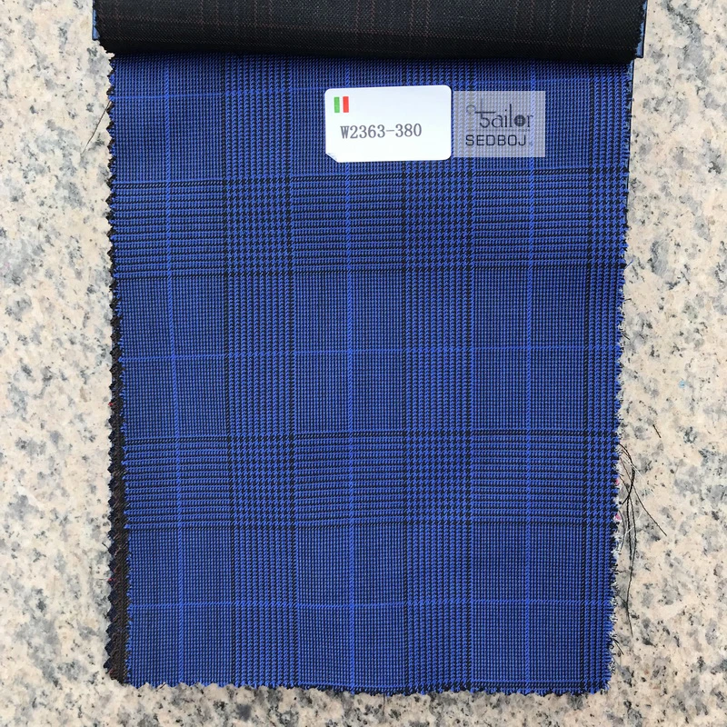 Stephanie Tailor Custom Made Mens Suit Wool and Cashmere Fabric Wool Fabric Natural Stretch Italian Wool Suit Fabrics