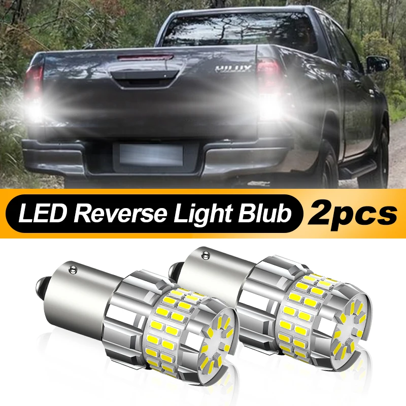 

2 шт. светодиодный резервный фонарь дальнего света P21W BA15S 7506 Canbus для Toyota Avensis T22 T25 T27 Hiace 1995-2012 Hilux 2004-2019