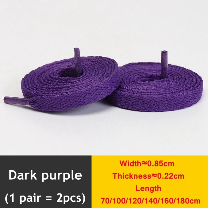 1 paar/AF1 Schoenveters Platte Dikker Weave Craft Off Zwart Wit Veters Hoge top Sneaker Schoenveter Accessoires 25 Kleuren