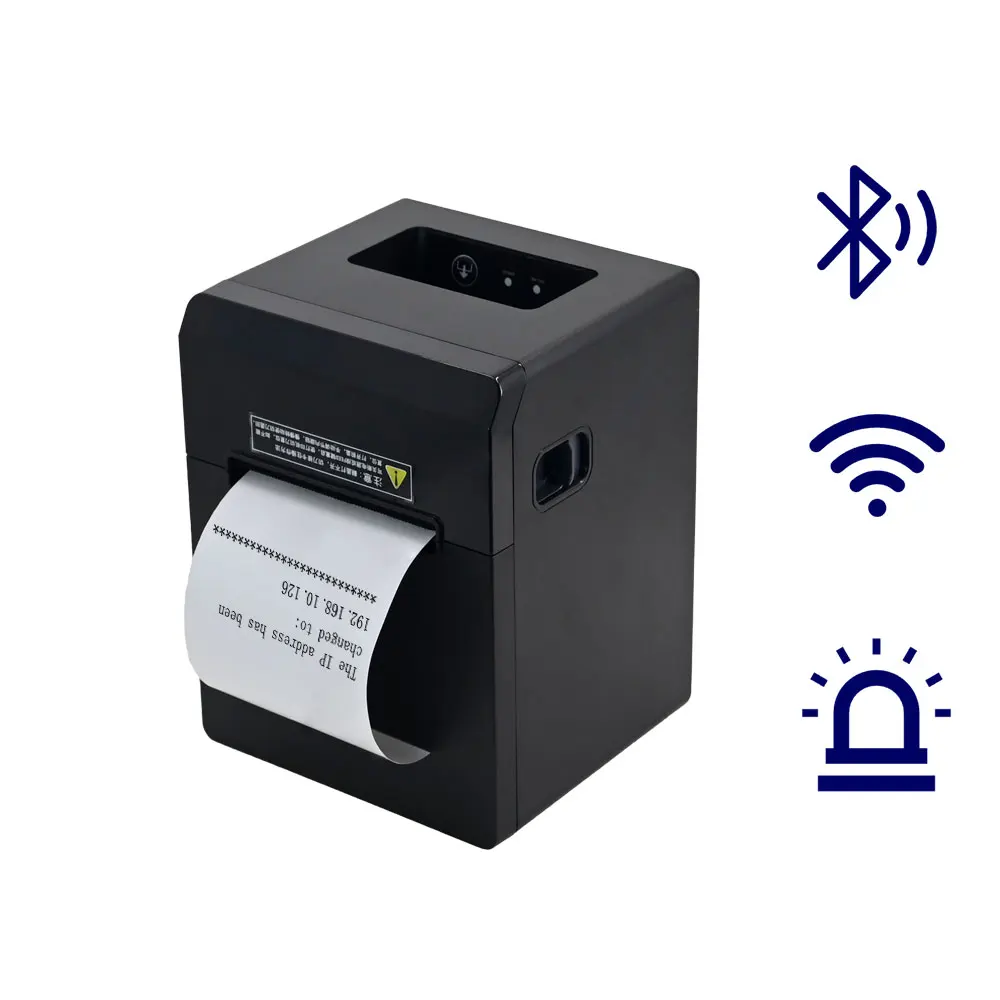 JP-R80A Automatyczna drukarka termiczna do kuchni 80mm paragonów z WiFi i do systemów POS