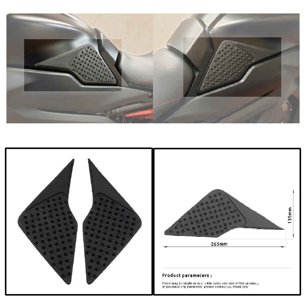 

Fits for Yamaha MT-09 Tracer 900 900GT ABS 2016-2020 Motorcycle Tank Grips Pad FuelTank Side Knee Traction Logo Anti Slip Pads