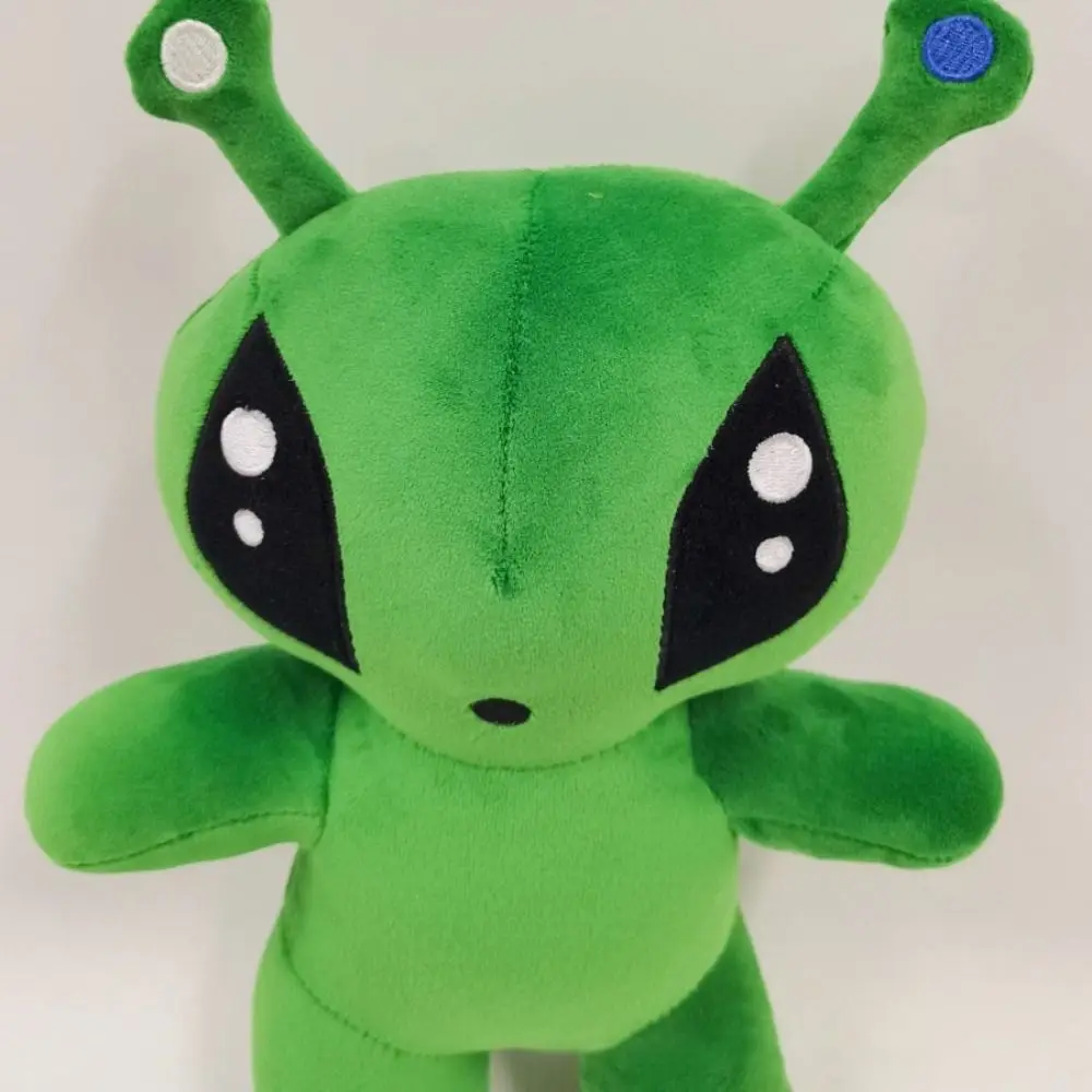 لطيف 18/34 سنتيمتر الغريبة ألعاب من نسيج مخملي لينة عيون كبيرة محشوة دمى على شكل حيوانات كامل الأخضر الراحة دمية هدايا عيد ميلاد الأطفال #3