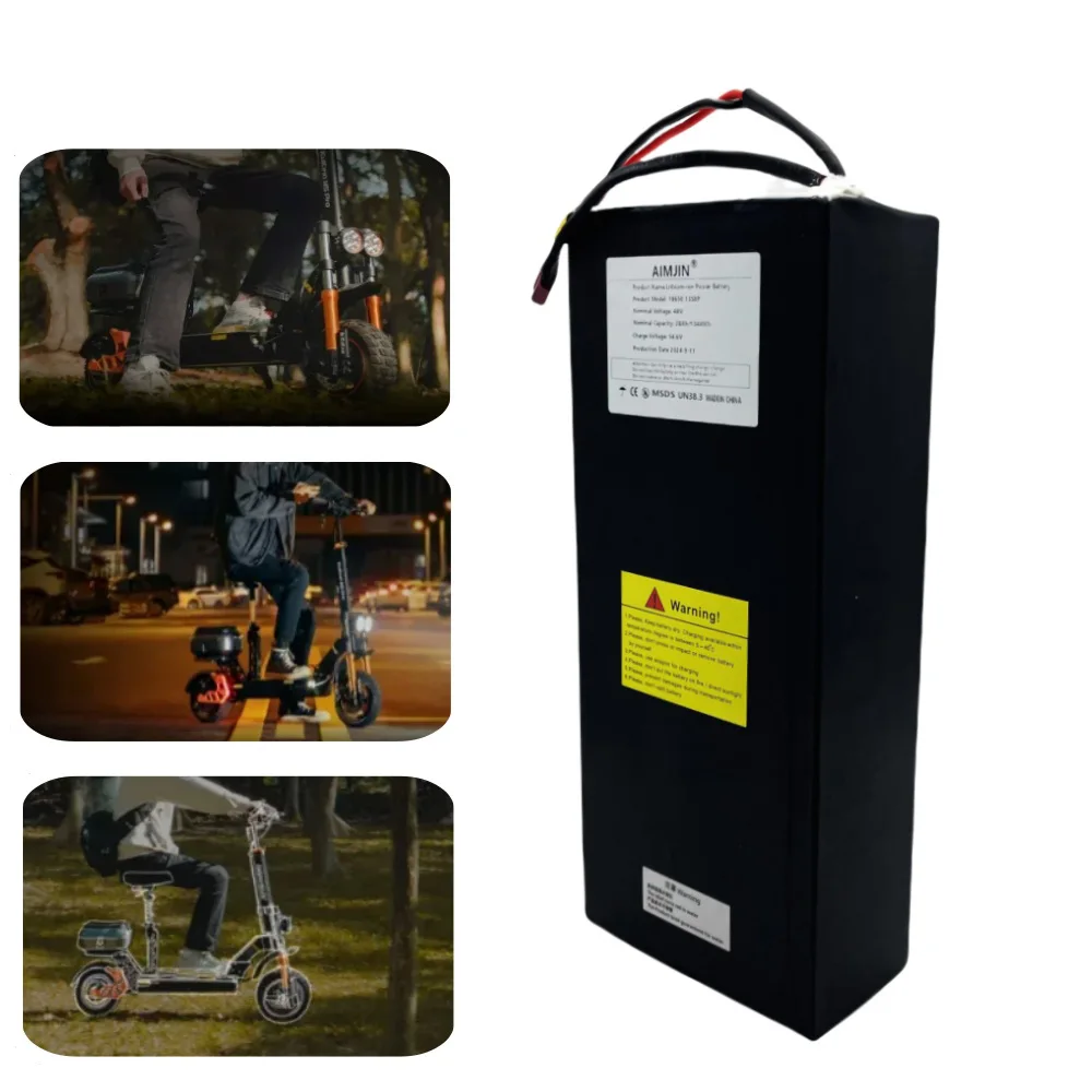 13S8P 48V 28000mAh Lithium Ion Battery Pack for Kugoo M5/M5Pro/MaxSpeed Folding Electric Scooter Battery Built in BMS