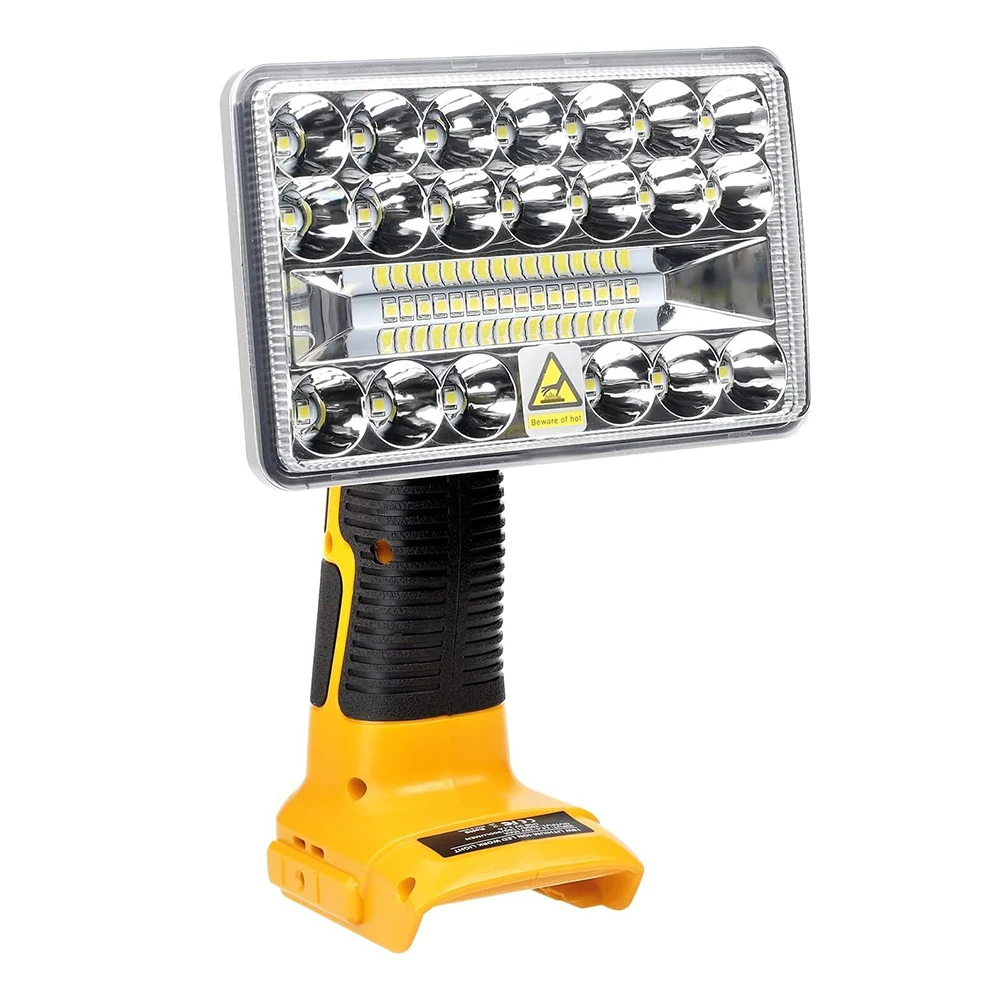 For Dewalt 18W 5 Inch Tool Light Indoor and Outdoor Light Led Light Work Light for DEWALT 18V Lithium Ion Battery DCB201 DCB200