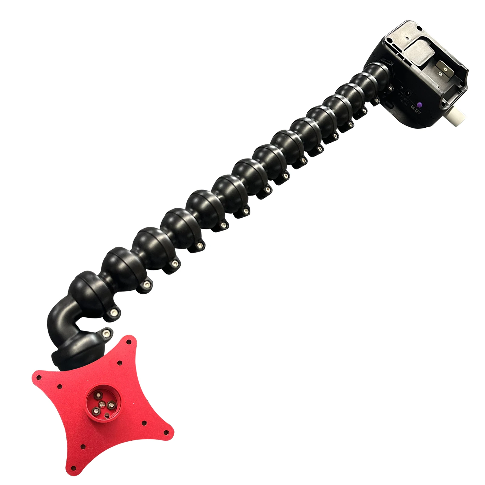 車のへこみ修理 PDR ライトアクセサリー、吸盤 + バッテリーベース + ブラケット + コネクター、ペイントレスへこみ除去ツール