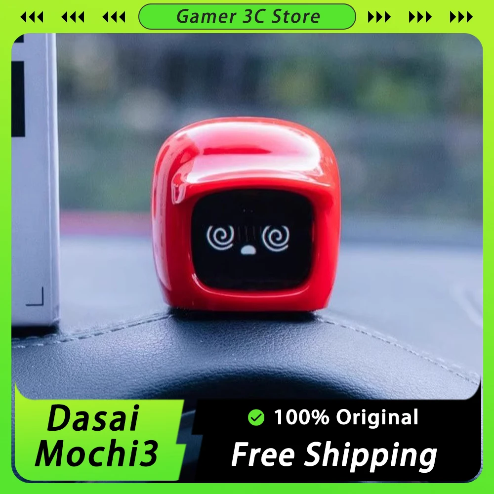 Dasai 3rd Mochi3 Intelligent Robot In Car Cute Personalized Custom Mini Robot Decoration Ornament Expression Toy Electronic Pet