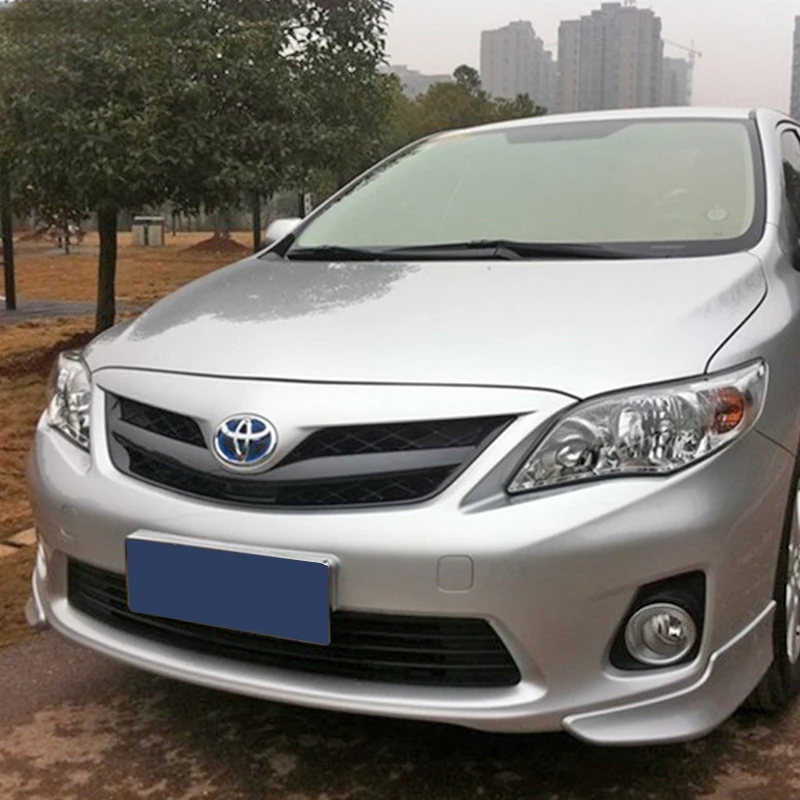 Racing Grills For Toyota Corolla 2010 - 2013 Bumper Mesh Front Grill Automobile Refitting Accessories