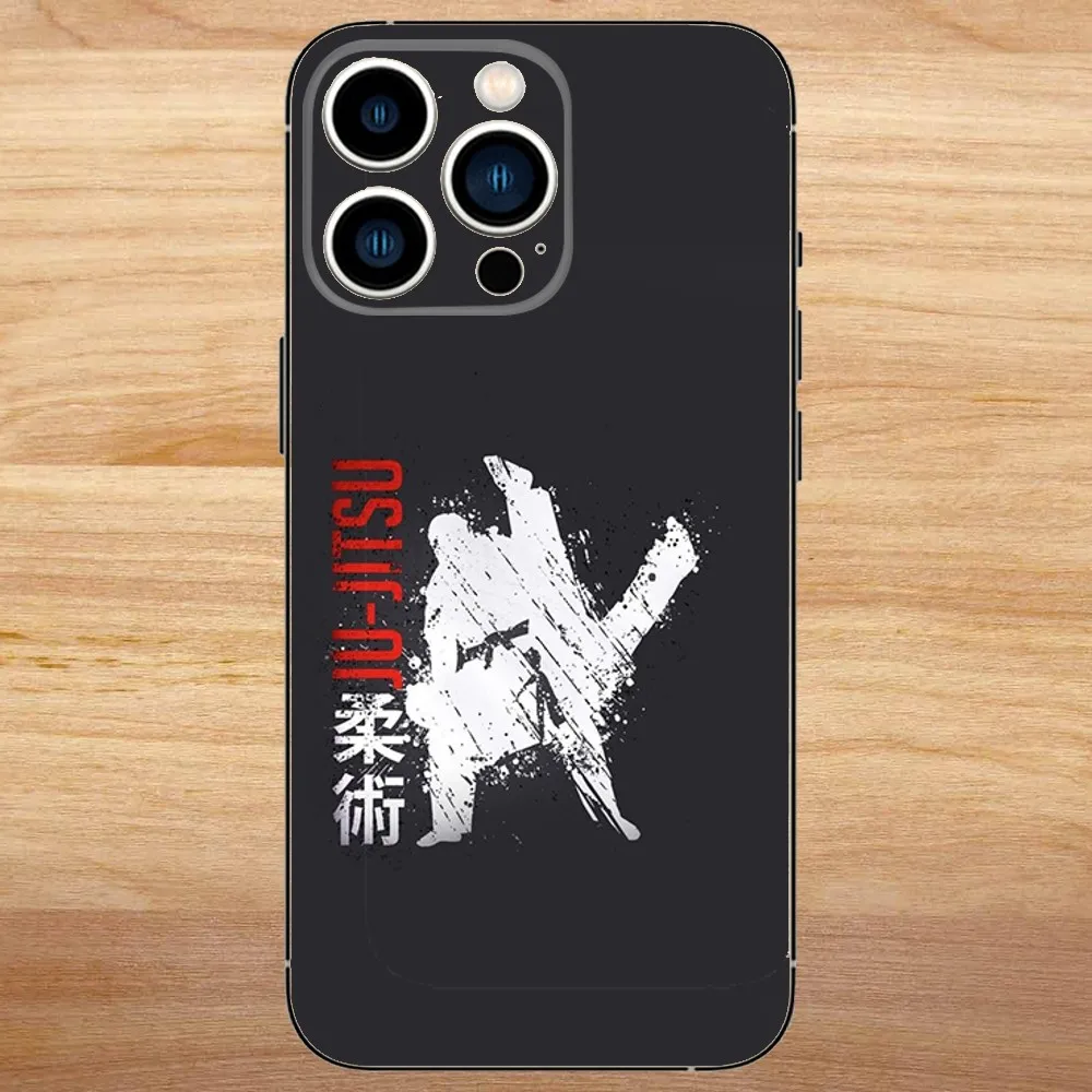 Oyama Kyokushin Karate Phone Case For iPhone15,14,13,12,11,Pro,Max,Plus,Mini,X,XS,XR,8,7,6,S,Plus,SE Soft Black Case