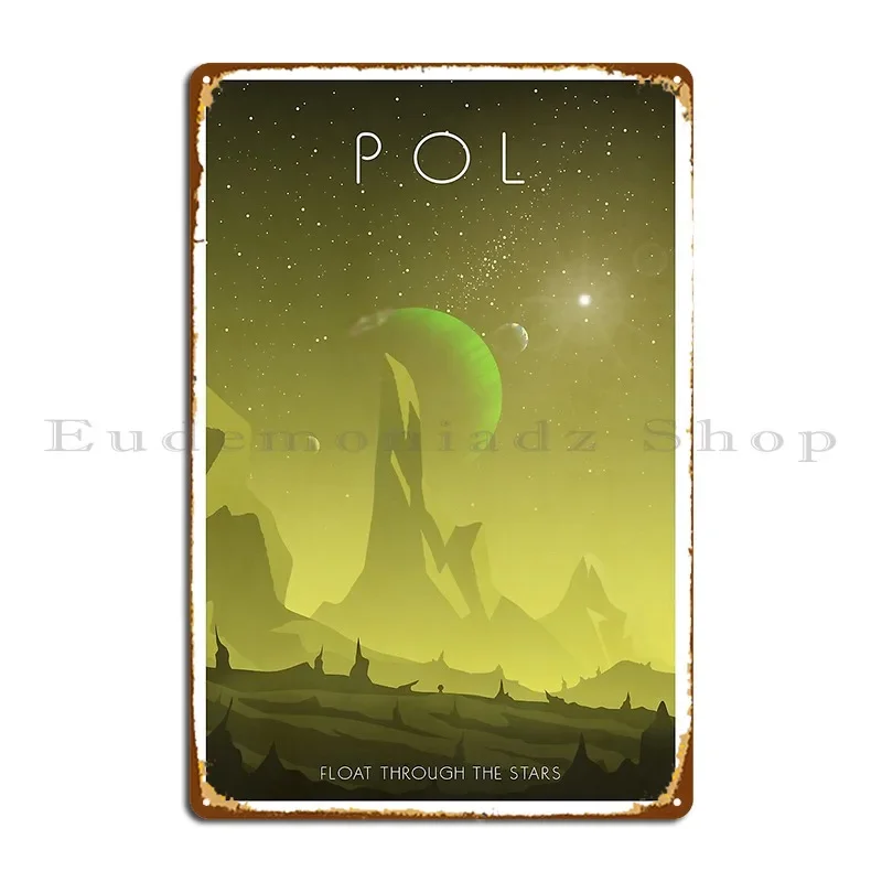 Kerbal Space Program Poster Pol Metal Sign Living Room Living Room Print Plaques Personalized Tin Sign Poster