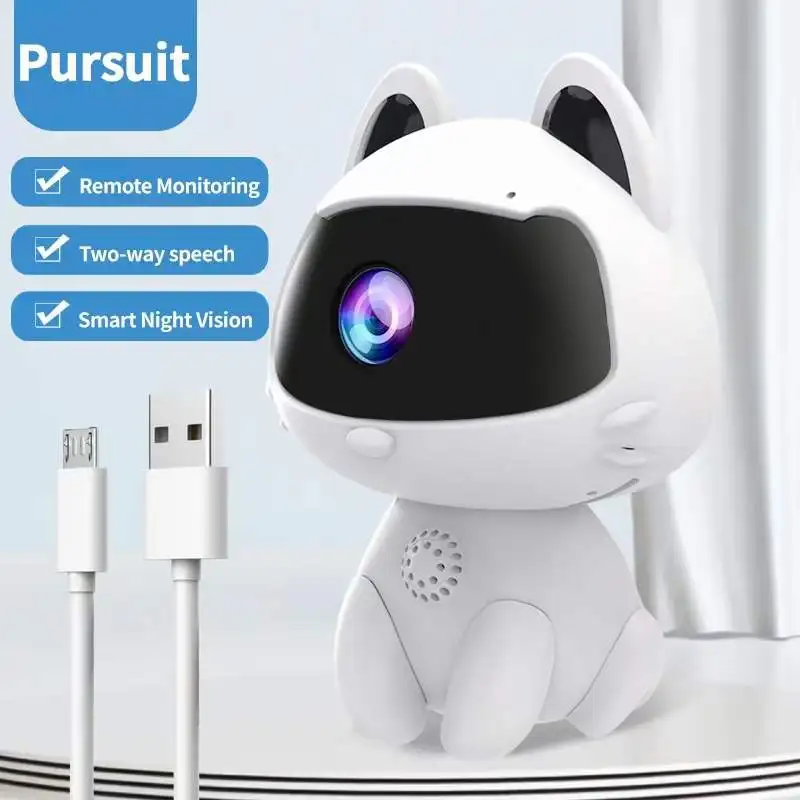

V380pro APP 2MP 1080P IR Night Vision IP Camera AI Humanoid Detection Home Security Alarm CCTV Intercom Baby Monitor