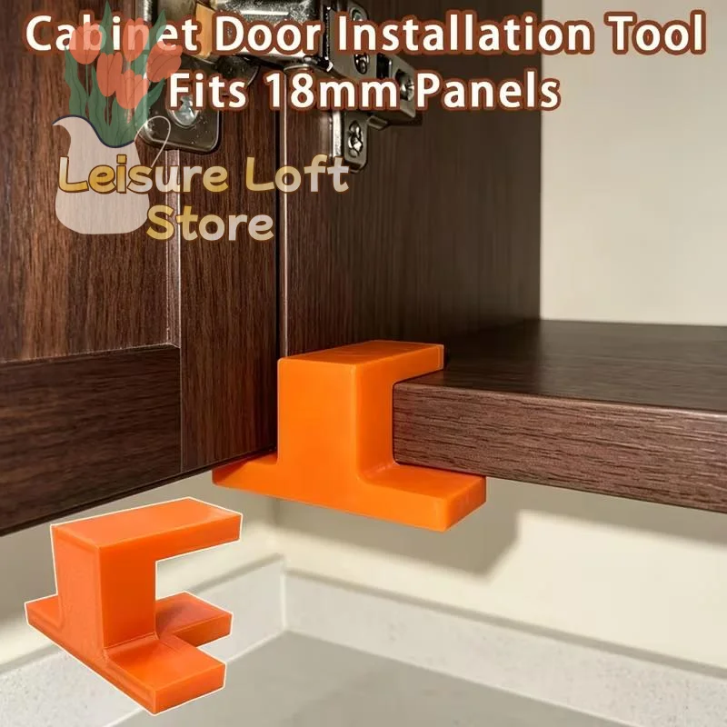 Cabinet Door Installation Jig High Precision T-Type Corner Bracket Clamp for DIY Woodworking Home Furniture Repair