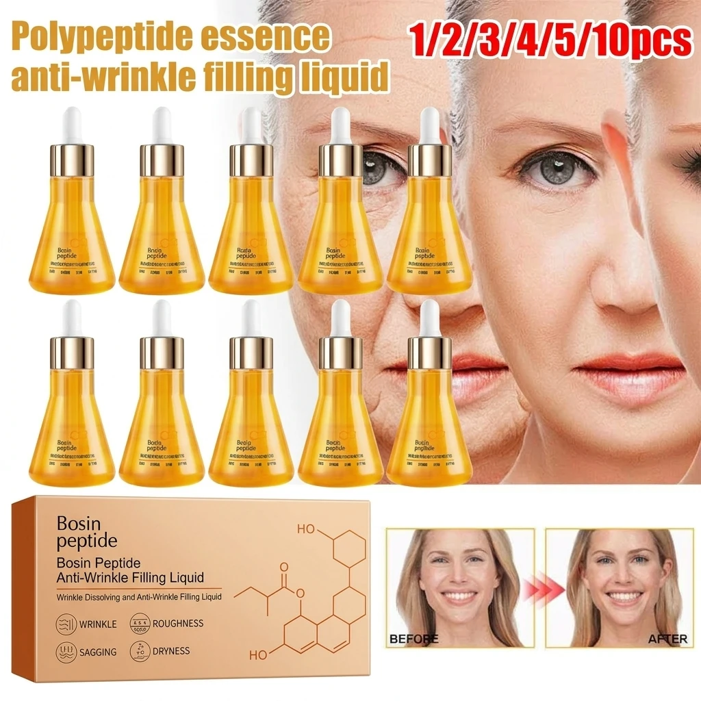 Polypeptide Face Serum Anti-wrinkle Lightening Skin Deep Hydration Moisturizing Smoothing Anti-Aging Facial Serum Skin Care