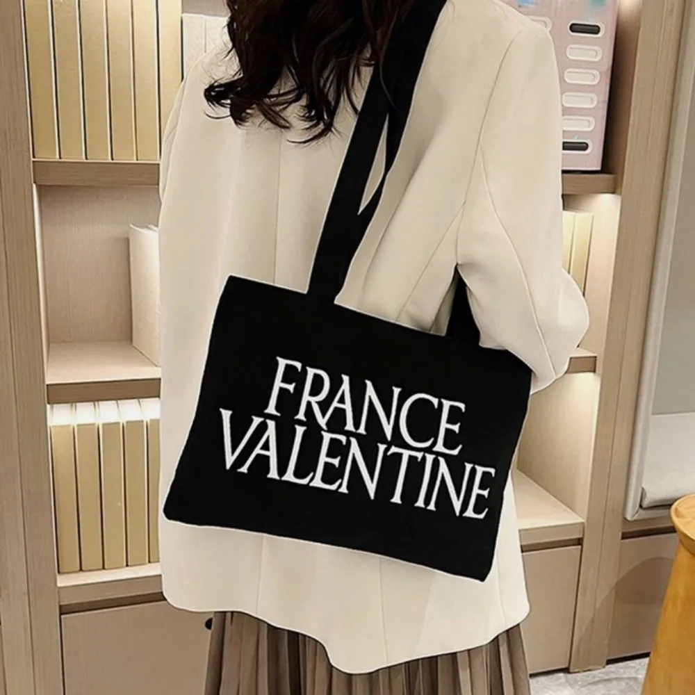 Girls Storage Bags Large Capacity Korean Tote Bags Large Handbags Women Shoulder Bags Letter