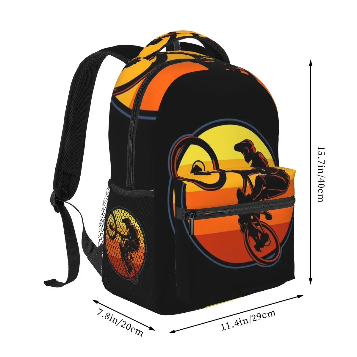 Mountain Bike Cycle Downhill Mount MTB Backpacks Boys Girls Bookbag Students School Bags Cartoon Laptop Rucksack Shoulder Bag