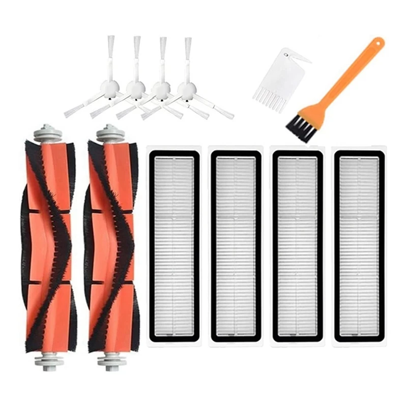 Dreame L10PRO Aspirador, D9 Acessórios robóticos, Escova principal, Escova lateral, Filtro HEPA, Mop Cloth, Peças sobresselentes