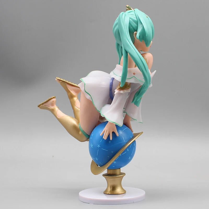 17 cm Anime Hatsune Miku Figuren GK Globe Hatsune Miku Actiefiguren PVC Collectie Model Speelgoed Verjaardag Desktop Decoratie Geschenken