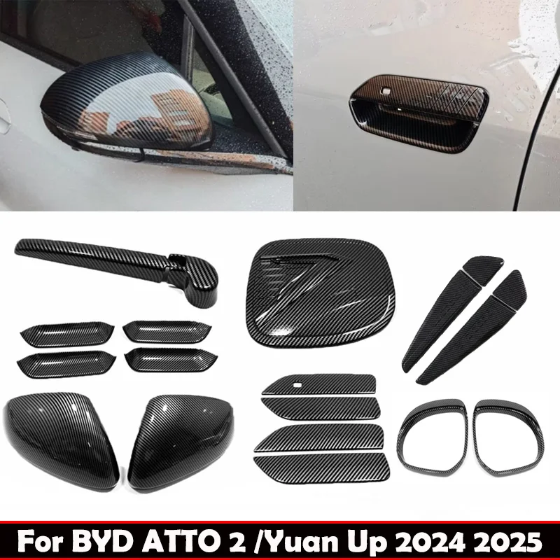 Abaiwai For Byd Atto 2 Up 2024 2025 Interior 3d Parts Window Switch Center Conlose Gear Shift Panle Front Rear Ac Vent Cover