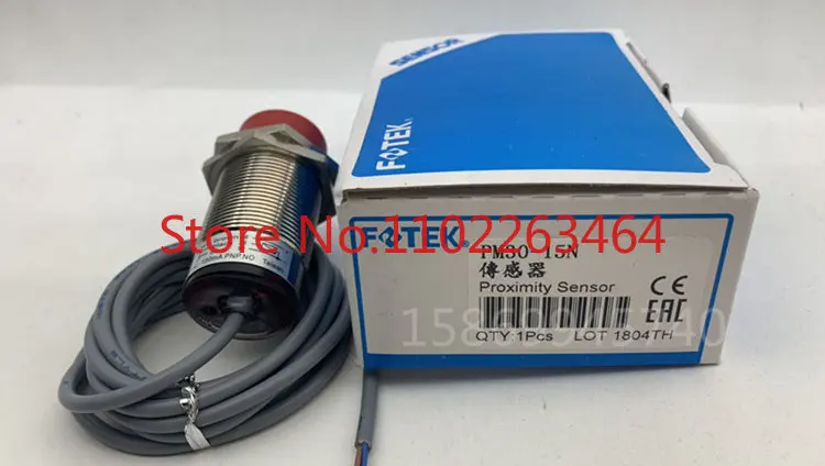 

Yangming proximity switch PM30-15N PM30-15P DC three-wire NPN PNP normally open 24V