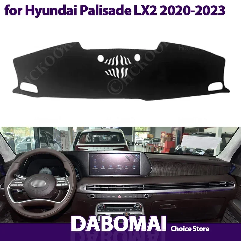 

Dashboard Cover Dash Board Mat Carpet Pad Shade Cape Blanket Car Accessories for Hyundai Palisade LX2 2020-2023 2021 2022