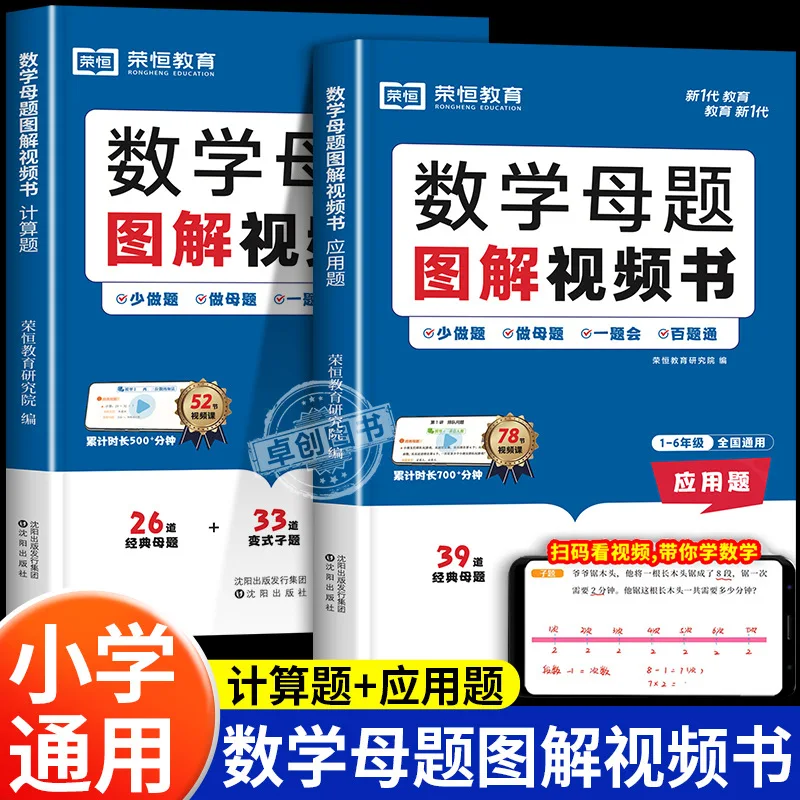 Mathematical Theme Diagram Video, Primary School Problem Solving Tips for Grades 1-6, National Version
