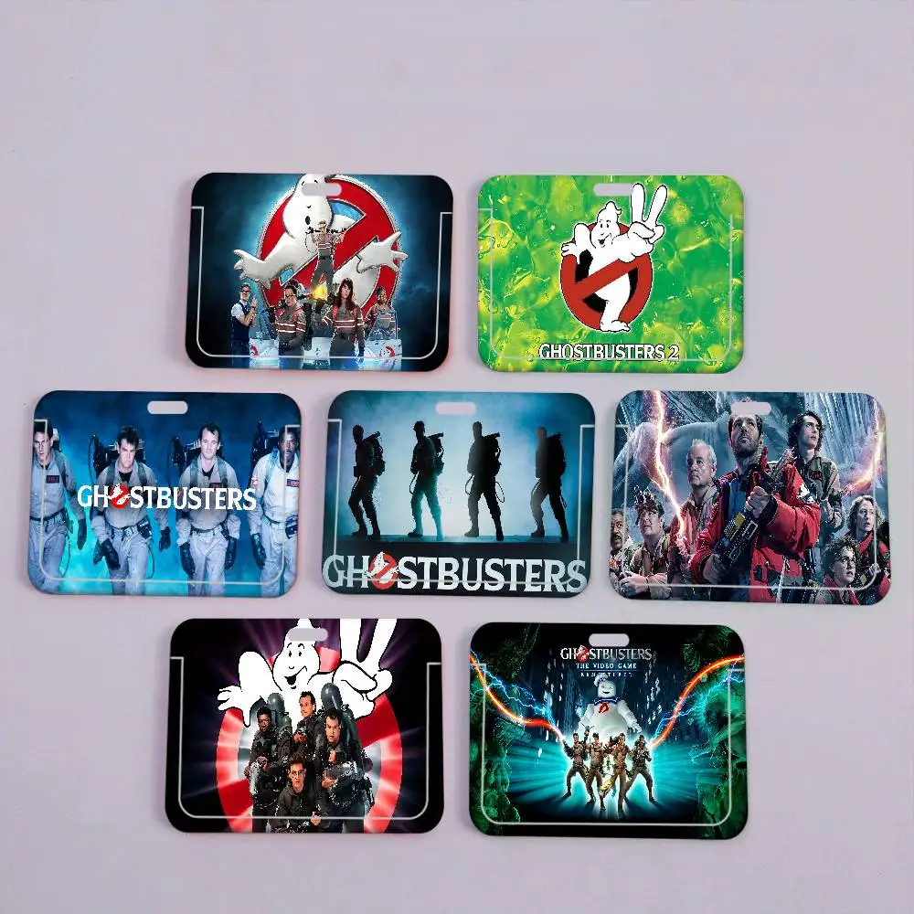 

Классический комедийный фильм «Охотники за привидениями»: карманный держатель для кредитных карт, удостоверений личности и бейджей с ремешком на шею